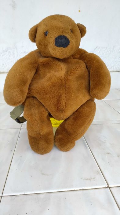 Mochila pequena criança urso