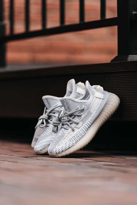 Кросівки Adidas Yeezy Boost 350 V2 Reflective Laces Premium White