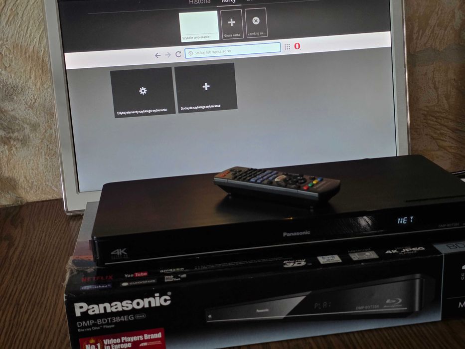 Panasonic Blu-Ray DMP-BDT384EG