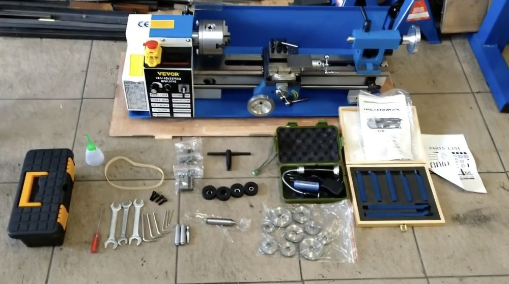 Tokarka do metalu Vevor nowa