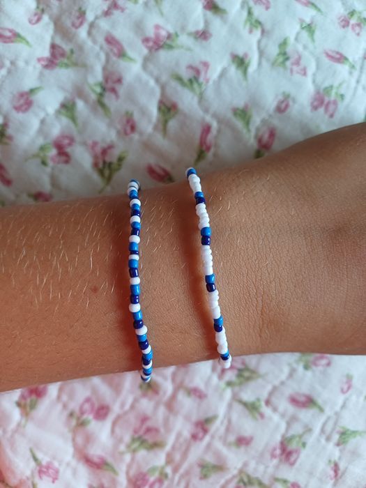 Conjunto 2 pulseiras handmade
