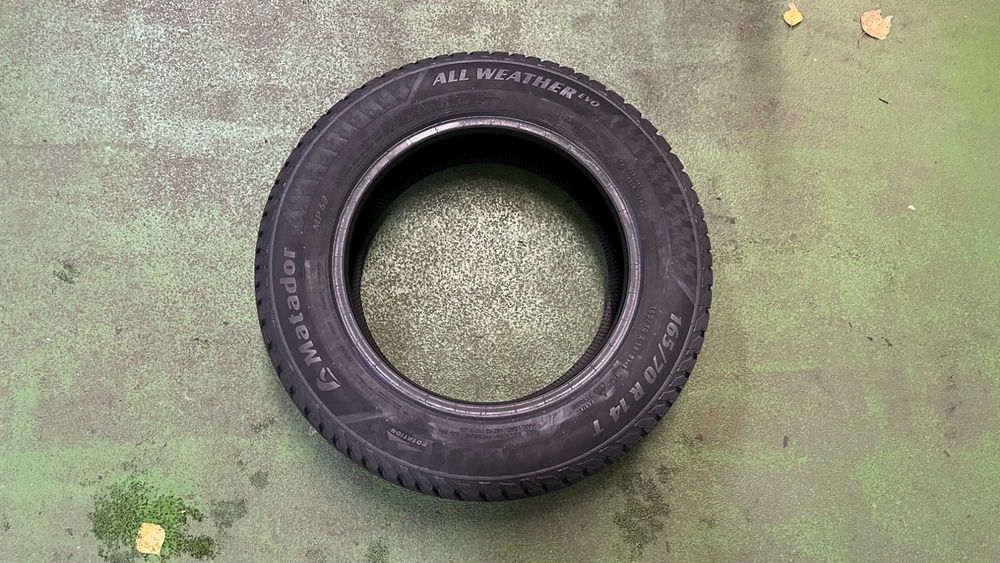 Para 165 70 R14 81T M+S Matador ALLWeather Evo bieżnik 2x5,6mm