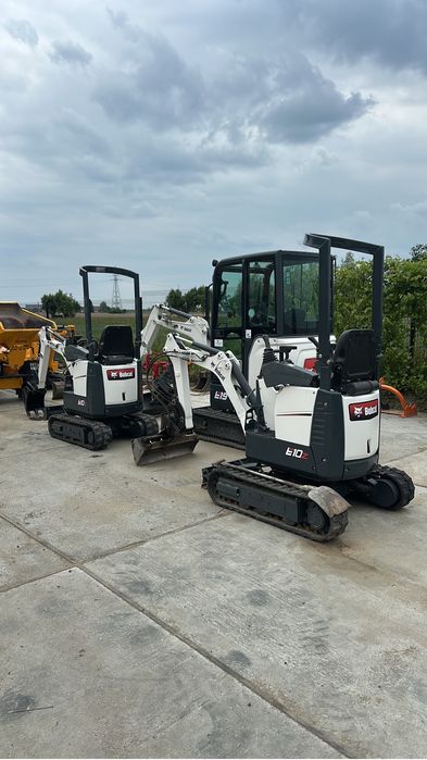 Bobcat e10z 2021r bobcat e19 jcb minikoparka mikrokoparka 1tona 2 tony