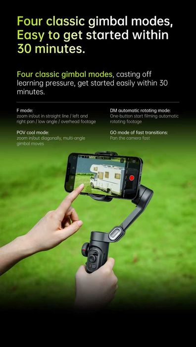 Gimbal Uchwyt do Telefonu Aochuan Smart XE / Nowy