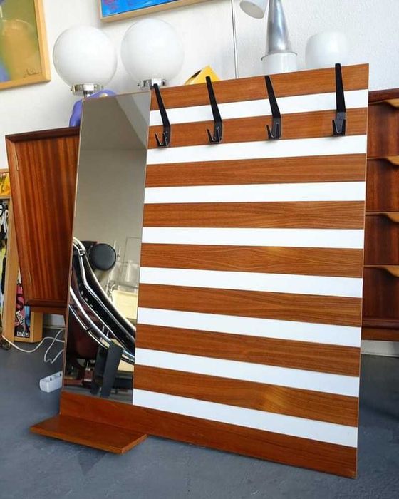 Cabide de Parede. Design Space Age, Alemanha 1970