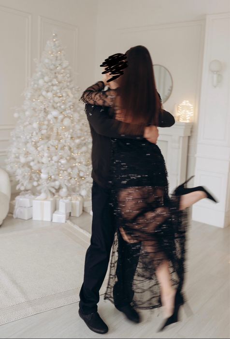 Сукня на фотосесію. чорна М