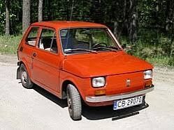 Szyby fiat 126p. Zdjęcie poglądowe