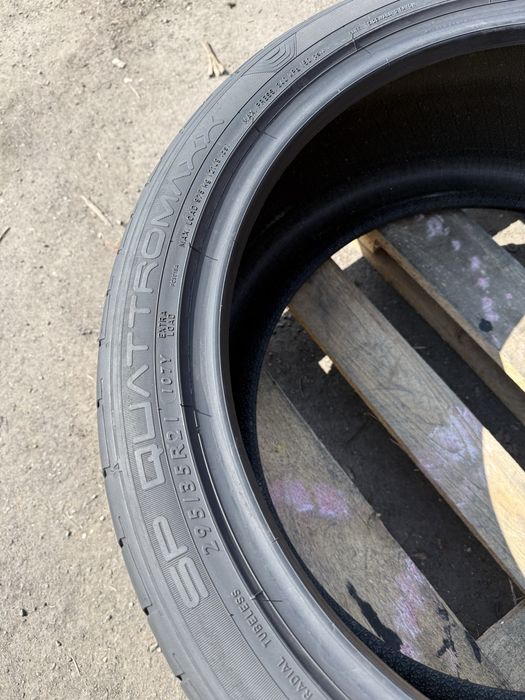 295/35 R21 Dunlop SP QuattroMaxx /2024рік/літо/4шт./Німеччина/