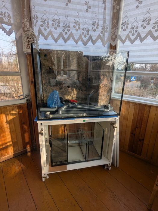 Akwarium 240L Sump Komin tlo