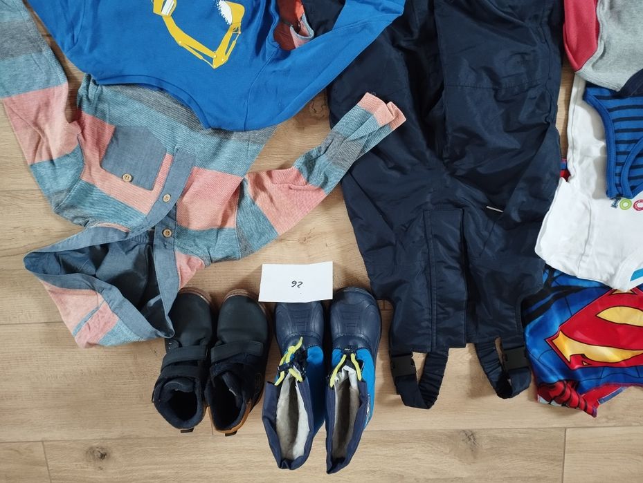 Zestaw ubrań dla chłopca rozmiar 92