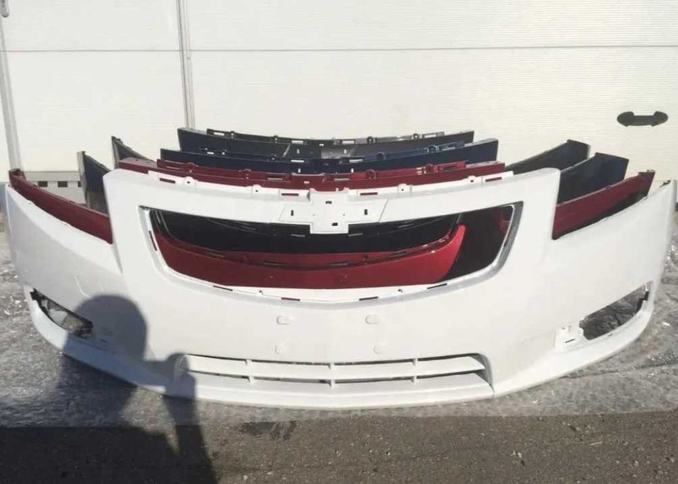 Бампер Chevrolet Cruze новий у колір POLCAR TM Варшава шевроле КРУЗ