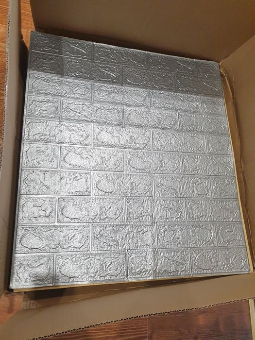 Panel ścienny Płyty łazienkowe 3D samoprzylepne cegła 3mm