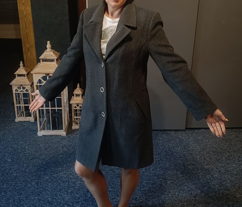 Płaszcz jesienno-zimowy z kaszmiru M