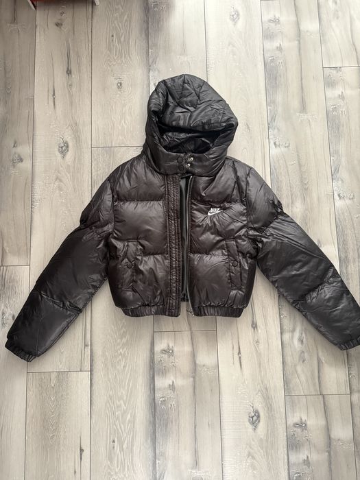 Krótka kurtka pikowana czarna