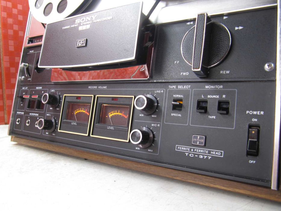 SONY TC-377 Super HI-FI *Gold Vintage – Катушечний Магнітофон