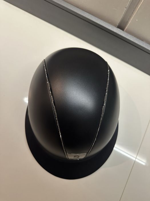 kask jezdziecki samshield miss shield 2.0 swarovski czarny 57L