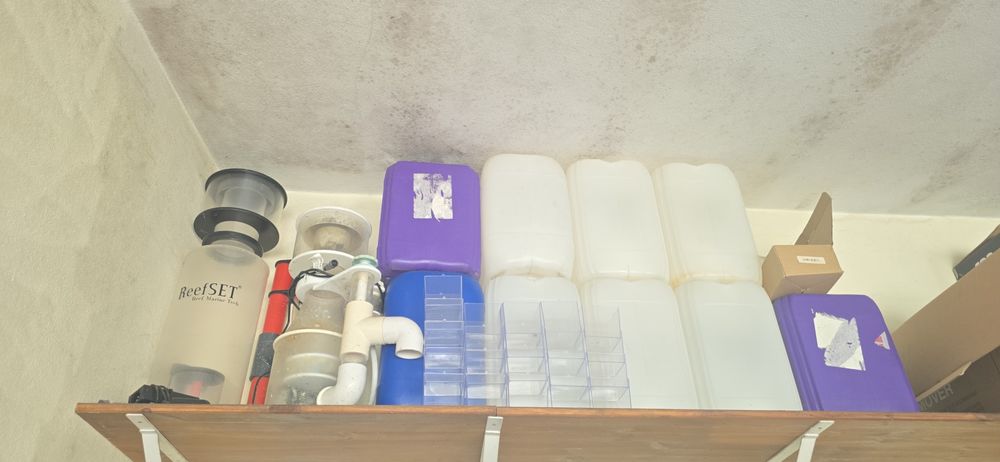 Material aquario agua salgada