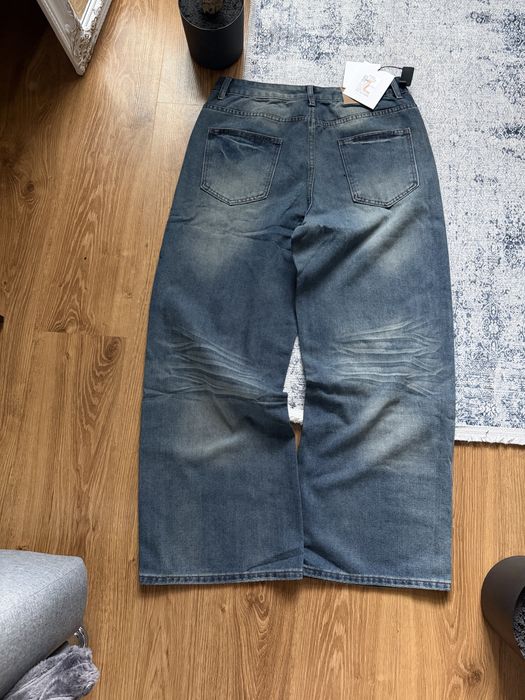 Archive bootcut jeans Джинси широкі сині Wide Leg Baggy Opium Jaded Y2k Sk8 Голубые джинсы буткат фларед flared syraight прямі прямые вошед