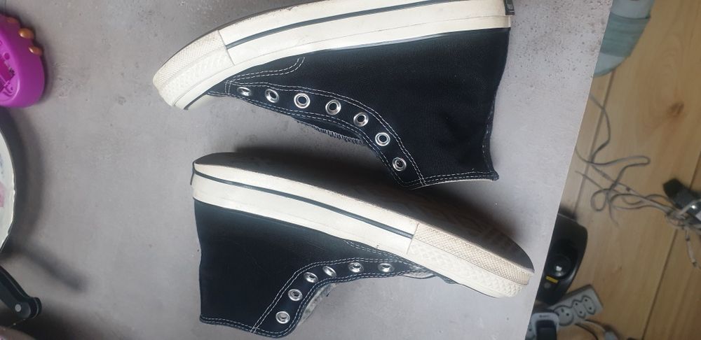 Converse trampki czarne