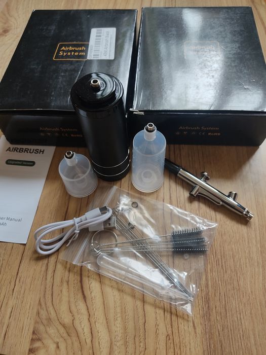 Аерограф акумуляторний,покраска,компресор,топ