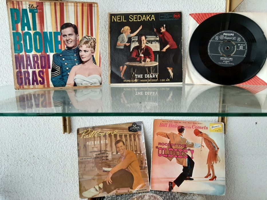 Singles antigos décadas 50,60...