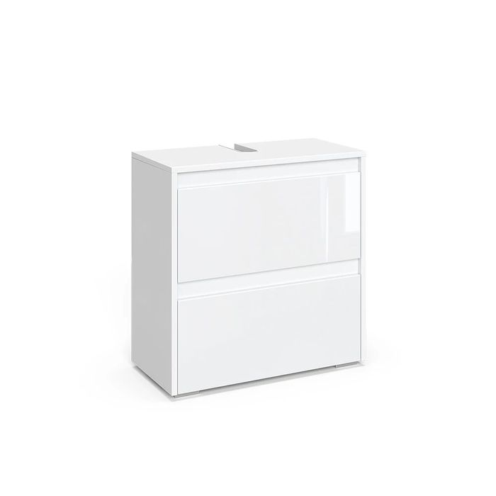 Szafka podumywalkowa Vicco Majest 60,2 x 62,1 cm – biała wysoki połysk