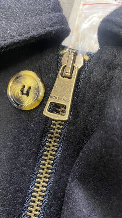 Бомбер пальто куртка мужское чоловіче Burberry шерсть L, 50, 54 3XL