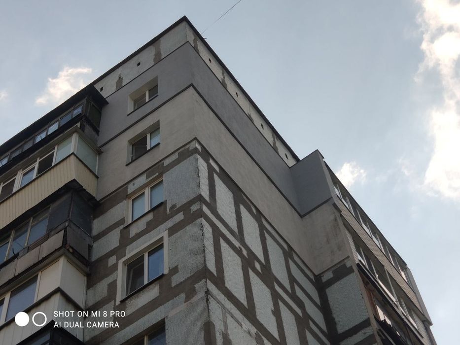 УТЕПЛЕНИЕ ФАСАДОВ, Кровля балконов, Швы