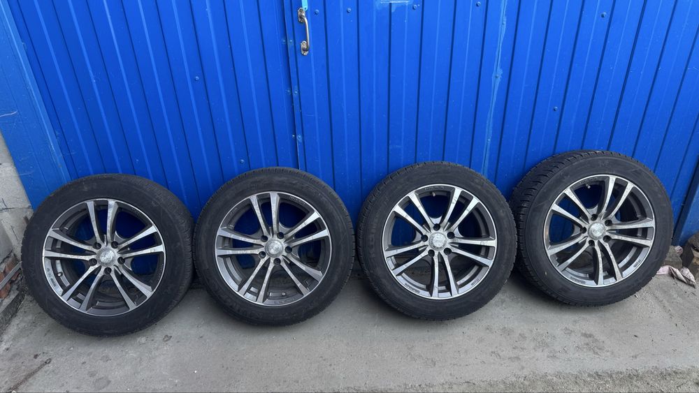 Комплект легкосплавних дисків R16 5×108 + зимова гума Kumho 205/55 R16