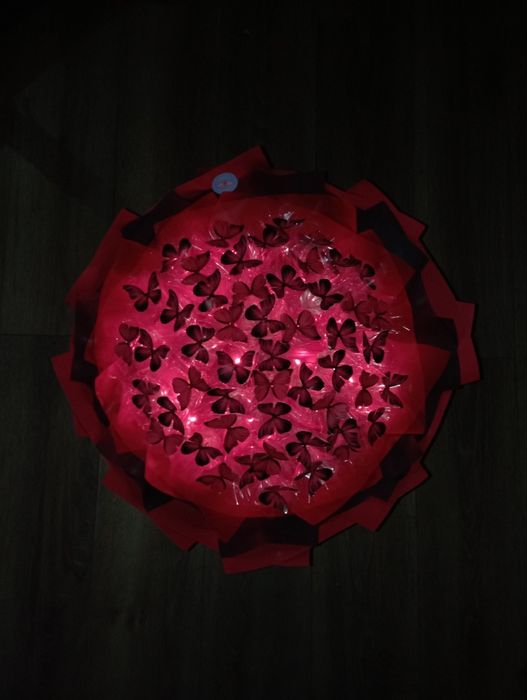 Букет з метеликів ручної роботи  Ідеальний подарунок на День закохан