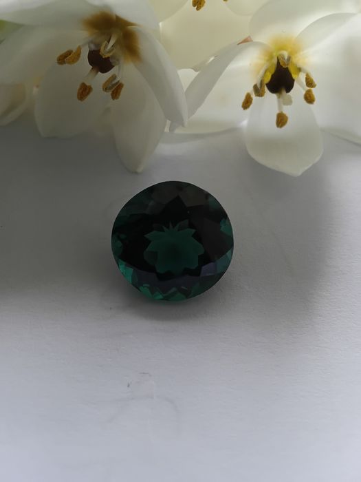 Turmalina Azul Esverdeada – 10,60 ct – Certificada