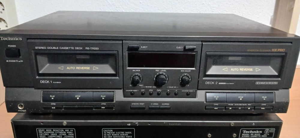 Deck Cassetes Technics RS-TR333