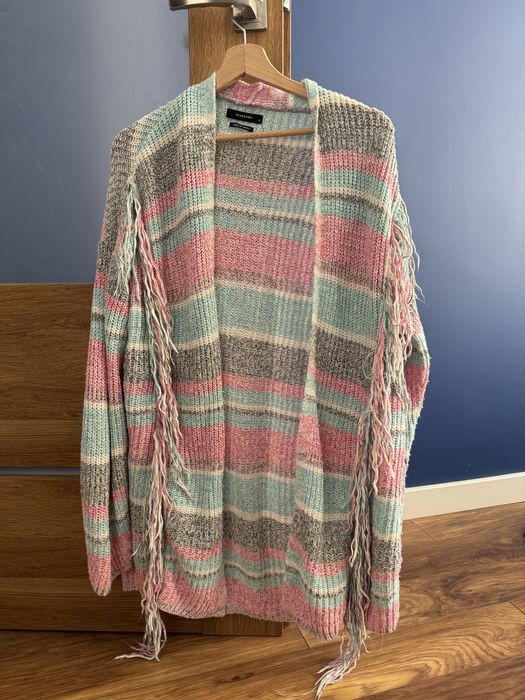 Kardigran długi kolorowy