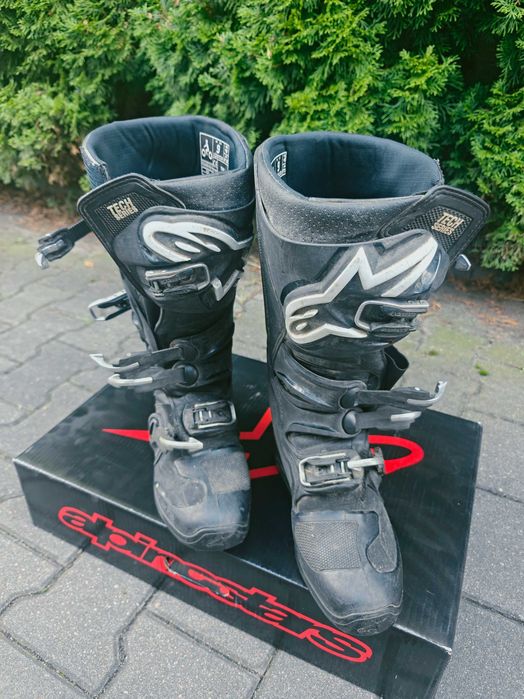 Buty na Crossa motocykl Alpinestars Tech 7 Black