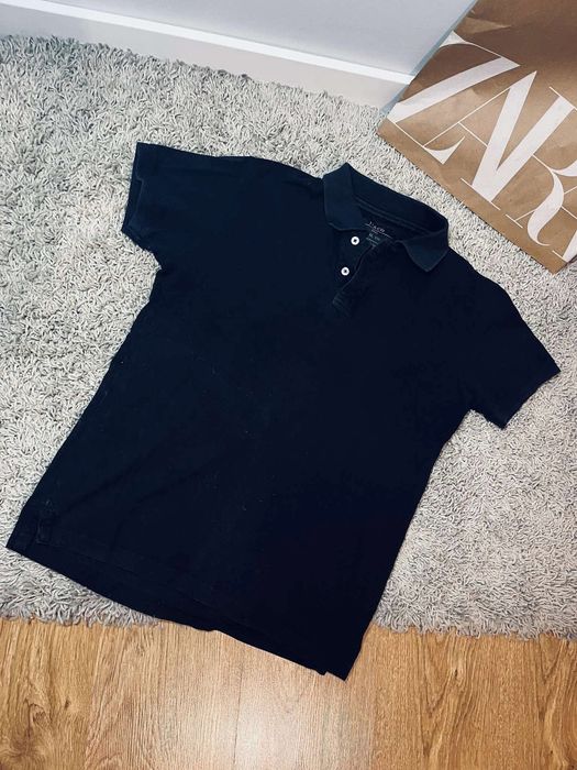 17&co M męski t-shirt czarny polo bluzka letnia