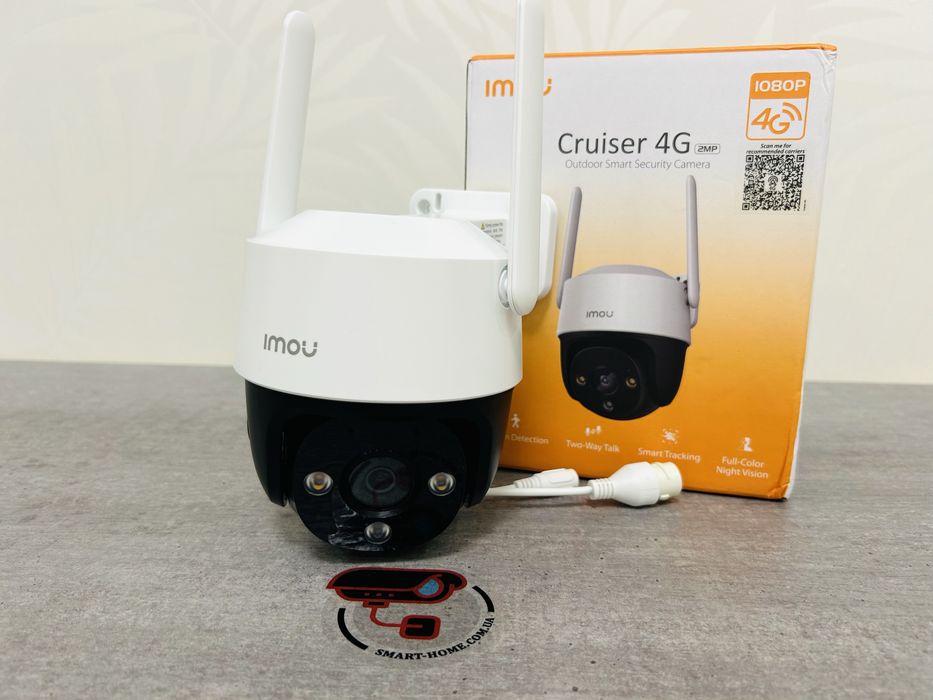 СИРЕНА 2мп LTE 4G GSM IP камера IMOU Cruiser поворотная Dahua PTZ WiFi