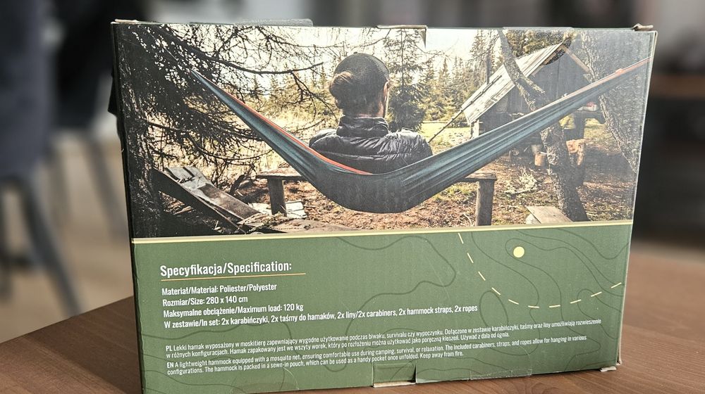 Wild Trek hamak z moskotierą nowy