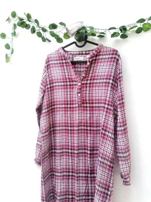 Vestido Axadrezado de Dormir