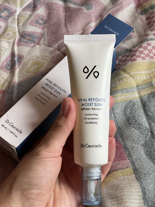 Крем сонцезахисний spf 50+  Dr.Ceuracle ,новий