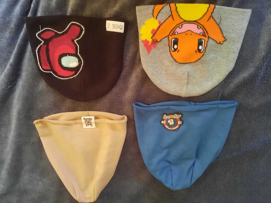 Paka 4 czapki H&M rozmiar 92-116