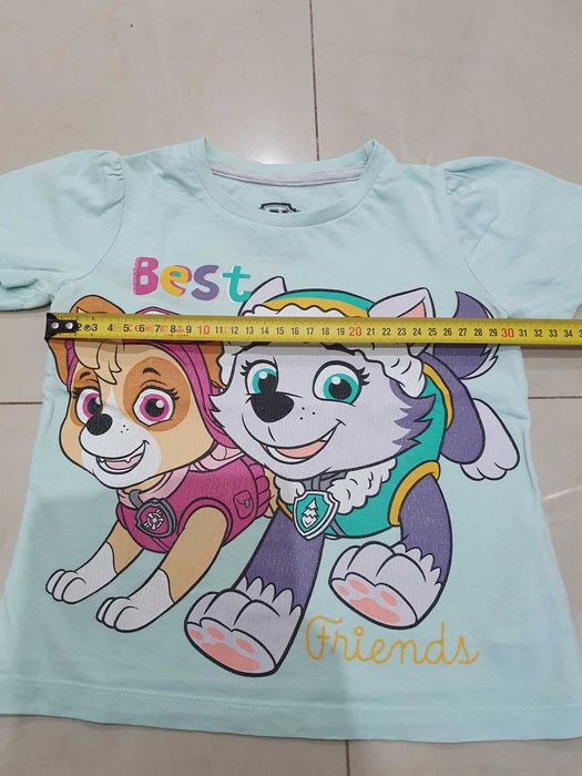 Paw Patrol Nickelodeon t-shirt dla dziewczynki rozmiar 98/104