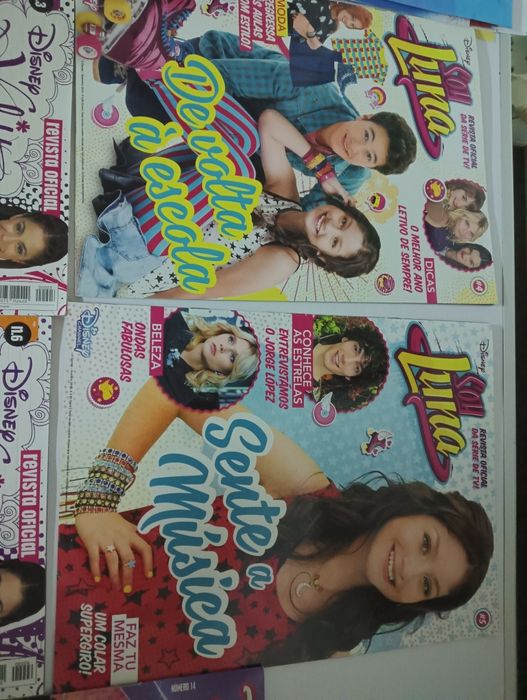 Revistas Violetta, Soy Luna, Disney