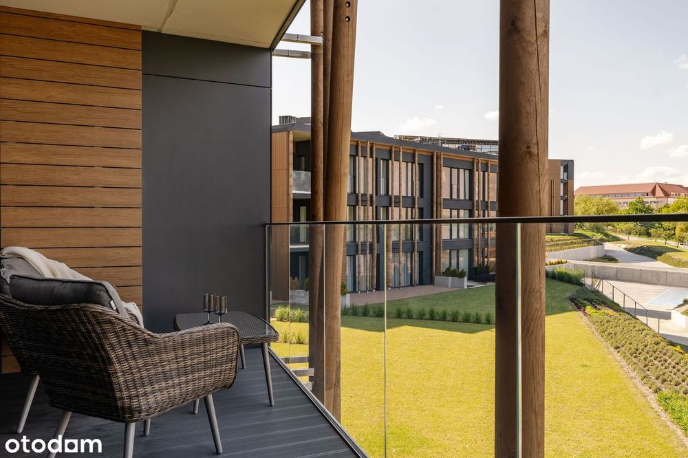 Apartament 65 m² z widokiem na jezioro - Pratum Resort, Mikołajki