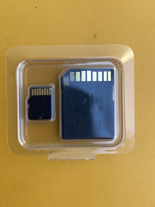 Cartao memoria embalado