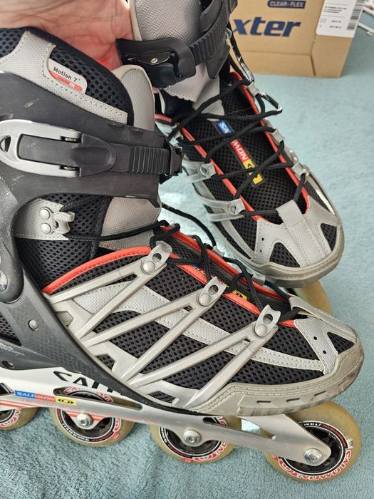 Rolki Salomon Motion 7 męskie 44 abec 5 kółka 80mm