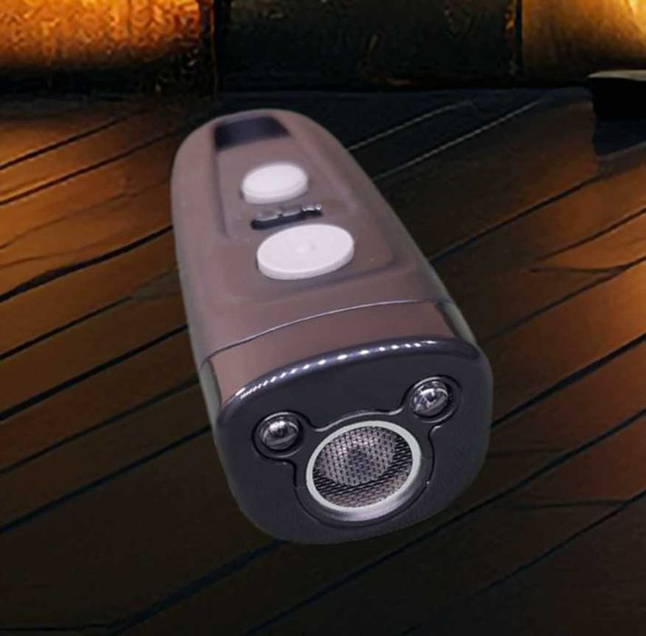 Супер Ультразвуковой отпугиватель собак Ultrasonic PU-60 Black 2026 відлякувач з фонариком