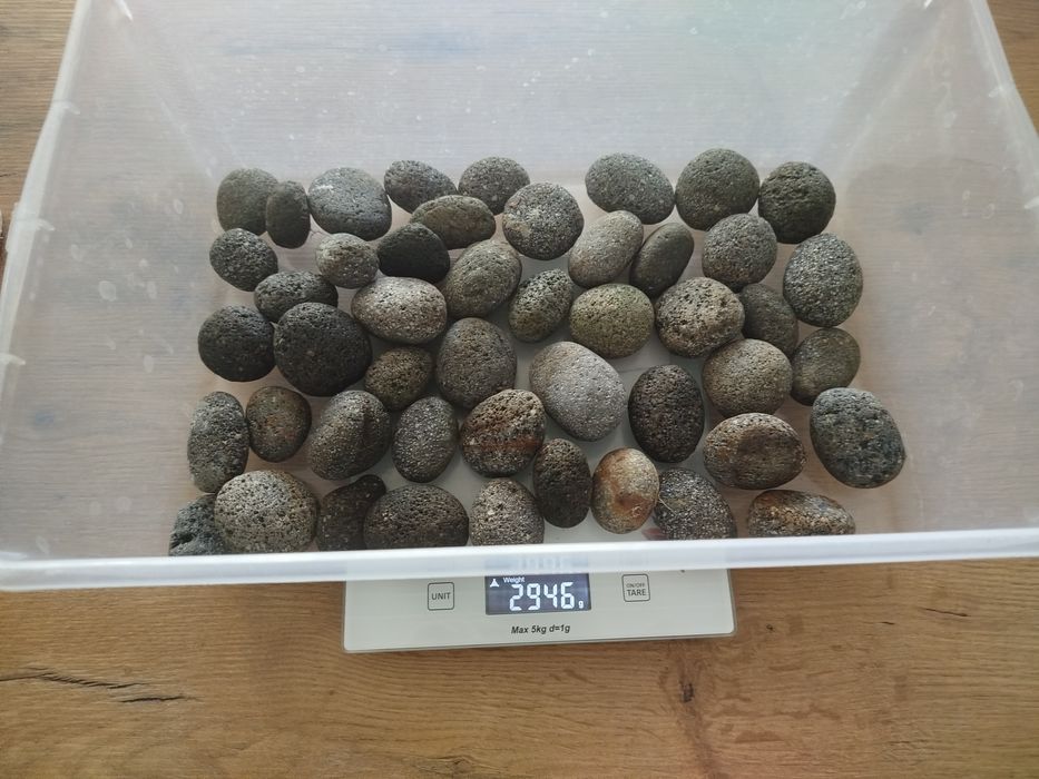 Otoczaki lawa, lawa pebbles