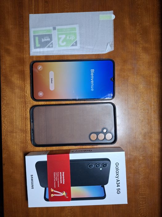Samsung A34 5G, oferta de capa e película  1 ano e 2 meses garantia