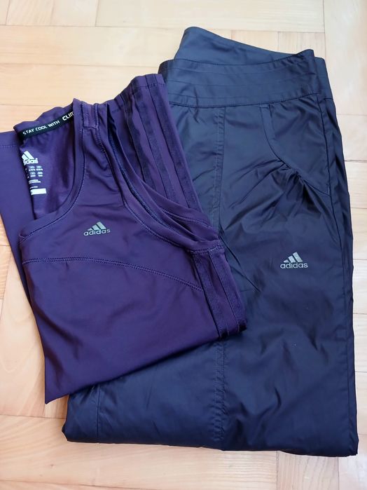 Adidas комплект, штани аладіни, майка