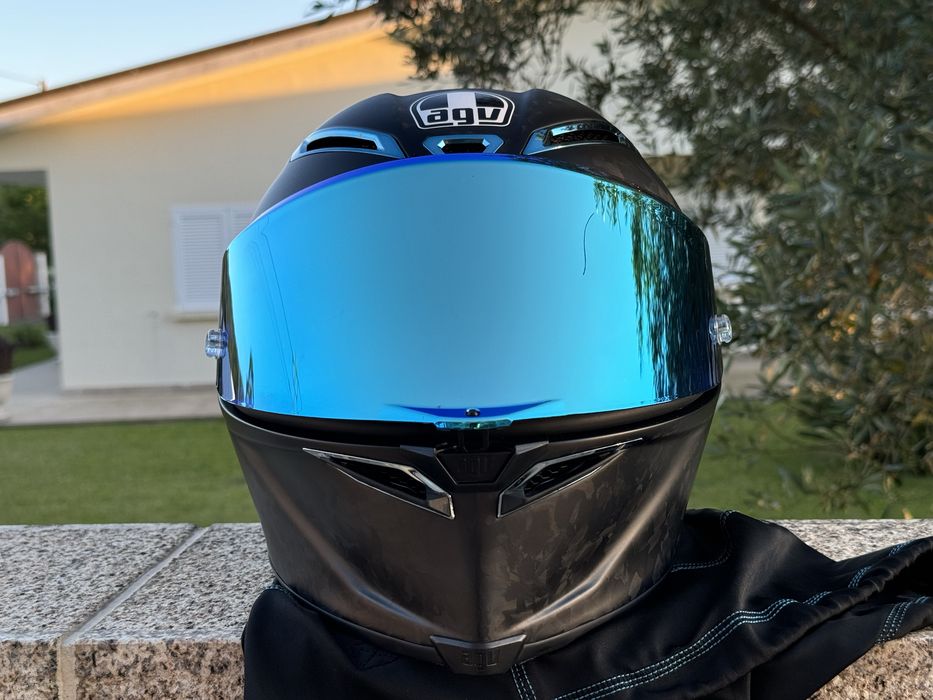 Capacete AGV Pista GP RR Futuro Carbonio Forgiato - Tamanho MS